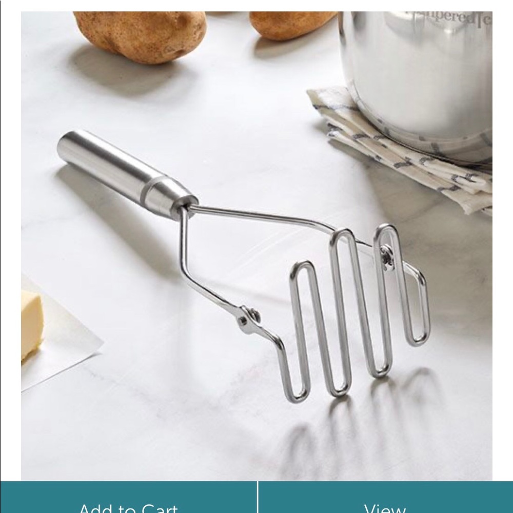 NEW Pampered Chef Potato Masher